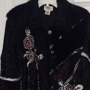 Sandy Starkman sweater jacket